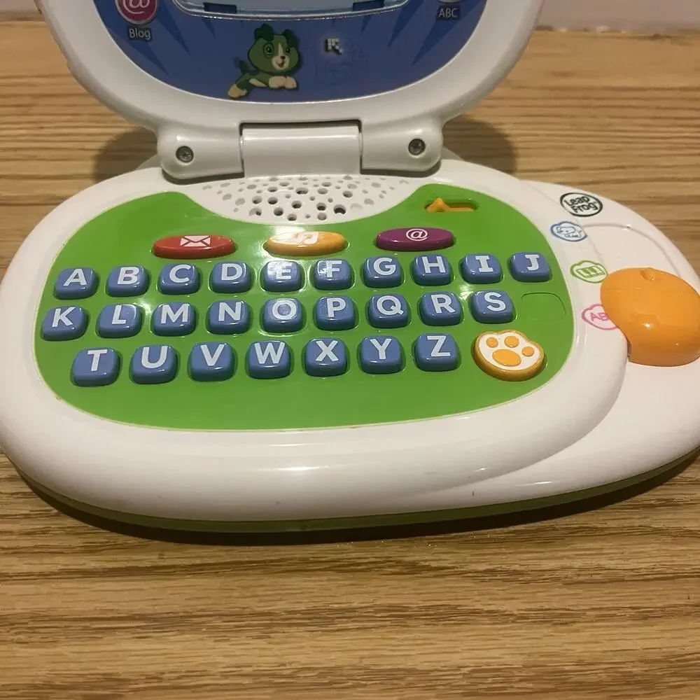 LEAPFROG MY OWN LEAPTOP TOY LAPTOP. Gently Used. Educational Tested Works Good